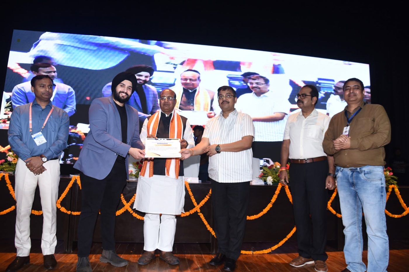 BlueSeas recognised at a Government Rozgar Mela job fair